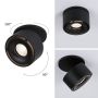 Oprawa wpuszczana LED Spircle czarny mat 8W 3000K 36 st. - 4