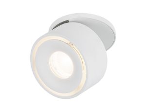 Oprawa wpuszczana LED Spircle biała mat 8W 3000K 36 st.