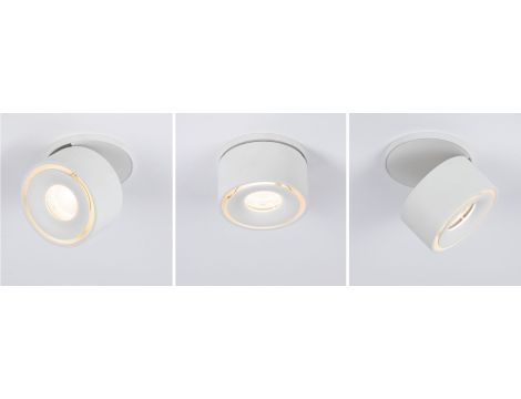 Oprawa wpuszczana LED Spircle biała mat 8W 3000K 36 st. - 4