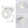Oprawa wpuszczana LED Spircle biała mat 8W 3000K 36 st. - 3