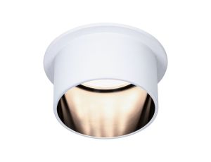 Oprawa do wbudowania GIL COIN LED 3-STEP DIM 6W 470lm 2700K IP44 230V biały matowy/ czarny matowy