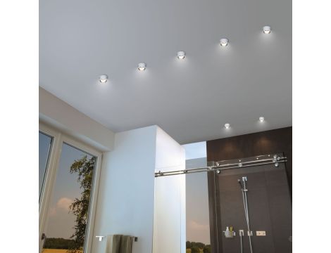 Oprawa do wbudowania GIL COIN LED 3-STEP DIM 6W 470lm 2700K IP44 230V biały matowy/ czarny matowy - 6