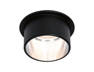 Oprawa do wbudowania GIL COIN LED 3-STEP DIM 6W 470lm 2700K IP44 230V czarny matowy/ szczotkowane żelazo