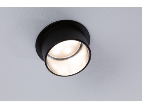 Oprawa do wbudowania GIL COIN LED 3-STEP DIM 6W 470lm 2700K IP44 230V czarny matowy/ szczotkowane żelazo - 5