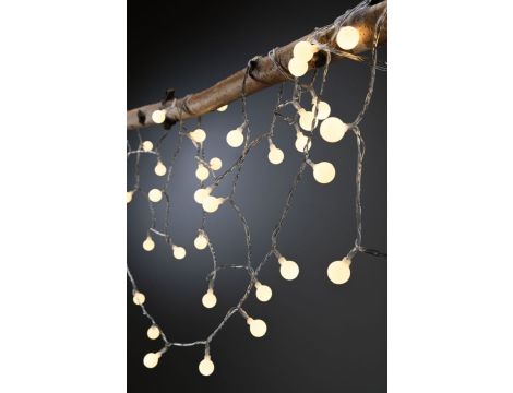 Łańcuch świetlny Plug & Shine 7.5 m 72x2lm DIM 3000K IP44 24V biały / tworzywo sztuczne - 4