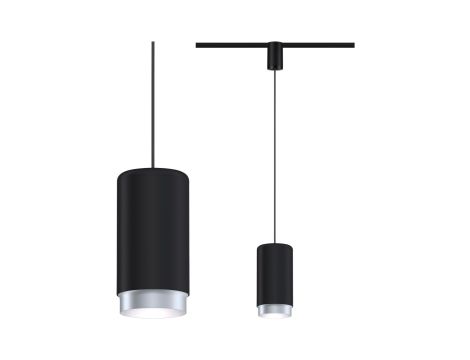 Oprawa zwieszana Urail CORUS max.1x50W E27 230V czarny mat / metal / tworzywo sztuczne