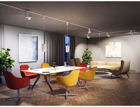 URail Spot Zeuz 1x33W 39st. Weiß 230V Metal/Plastic 3000K triac dimmable - 7