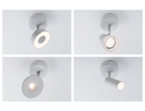 URail Single Spot-Base max50W biały 230V tworzywo - 3