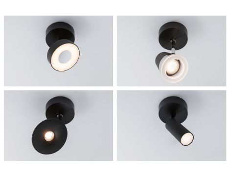 URail Single Spot-Base max50W czarny 230V tworzywo - 3