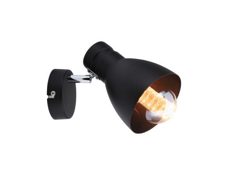 Oprawa ścienno-sufitowa DAVY max.1x20W E27 230V czarny metal - 4