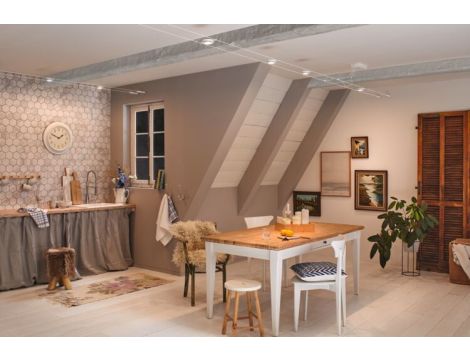 Oprawa systemu linkowego Round MAC LED 4,5W 3000K 200lm 12V  biały matowy / metal - 5