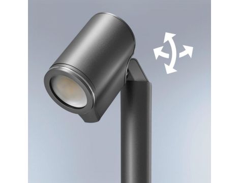 Oprawa ogrodowa bez czujnika ruchu SPOT WAY 6,7W 512lm 3000K IP44  IK03 230V antracyt / aluminium - 3