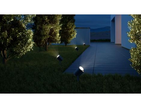 Oprawa ogrodowa wbijana SPOT GARDEN LED 6,7W 512lm 3000K IP44  IK03 230V antracyt / aluminium - 2