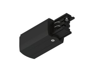 Końcówka zasilająca do systemu ProRail3 PRAWE 230V czarny / metal / tworzywo sztuczne