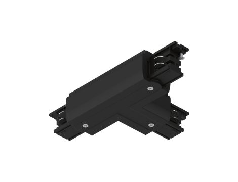 Łącznik do systemu ProRail3 T lewy 230V czarny / metal / tworzywo sztuczne
