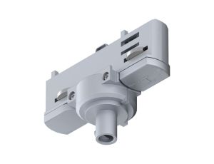 Adapter do opraw zwieszanych systemu ProRail3 230V srebrny / metal / tworzywo sztuczne