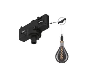 Adapter do opraw zwieszanych systemu ProRail3 230V czarny / metal / tworzywo sztuczne - image 2