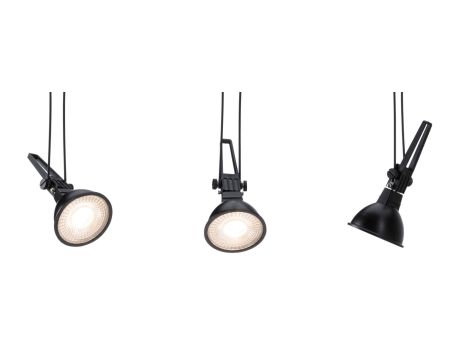 System linkowy Spot Comet max1x50W Czarny mat GU5,3 12V metal - 4