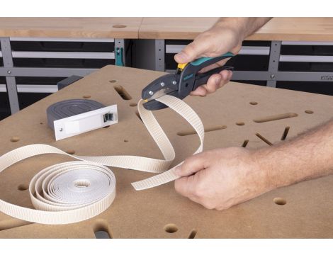 Zestaw do cięcia (nożyce + nóż + ostrza trapezowe), Wolfcraft - 4