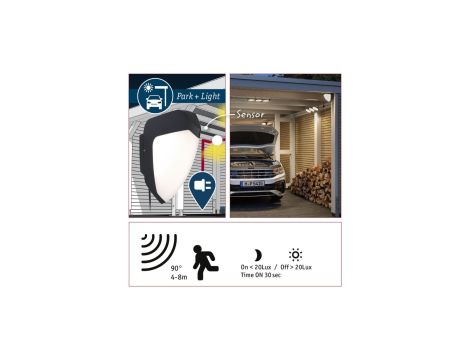 Outd Park + Light Lampa  Ikosea 3W IP44 z czujnikiem ruchu - 4