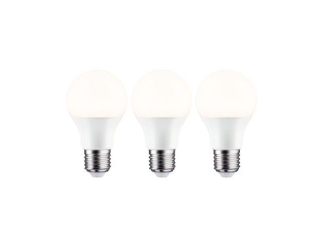 Źródło światła LED AGL E27 zestaw 3 szt x 8W 3x806lm 230V 2700K / opal / torzywo sztuczne - 4