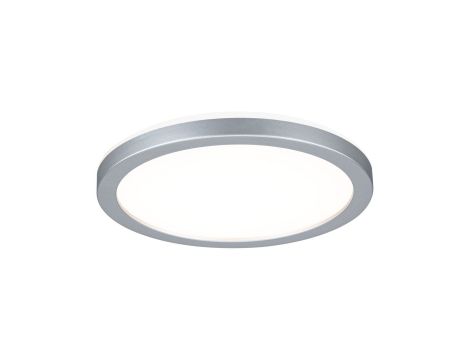 Plafoniera ATRIA LED 11.2W 850lm okrągła 190mm 3000K 230V chrom matowy / tworzywo sztuczne