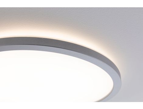 Plafoniera ATRIA LED 11.2W 850lm okrągła 190mm 3000K 230V chrom matowy / tworzywo sztuczne - 3