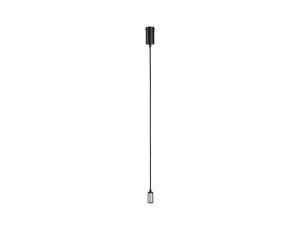 Lampa wisząca RUNA GU10 max.1x20W 230V czarny / antracyt / metal