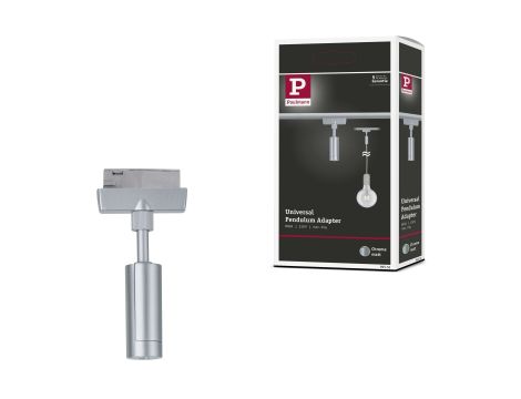 Adapter uniwersalny URail do lamp wiszących max. 50W 230V chrom matowy / metal / tworzywo sztuczne - 6