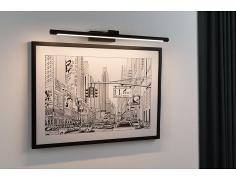 Oprawa ścienna MINGO LED 11W 810lm 615mm 3000K 230V czarny - 2