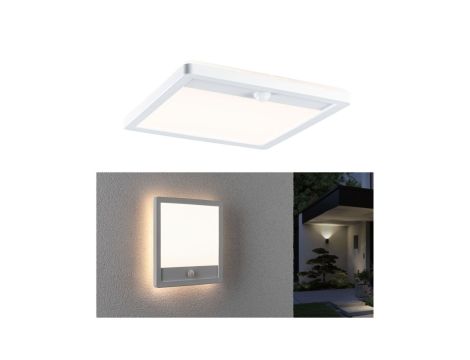 Plafoniera LAMINA LED 14.5W kwadratowa PIR 3000K IP44 230V biały / tworzywo sztuczne - 3