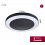 Plafoniera CIRCULA 14W 3000K IP44 230V antracyt / tworzywo sztuczne - 6