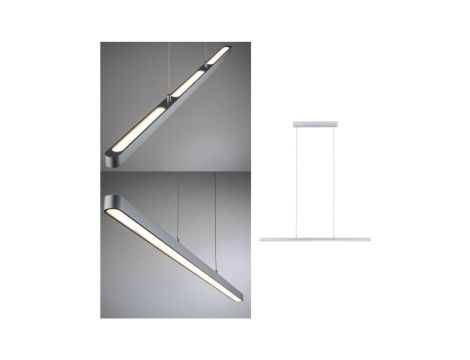 Lampa wisząca LENTO LED DIM 42W 1800lm 2700K 230V chrom matowy  / aluminium - 3