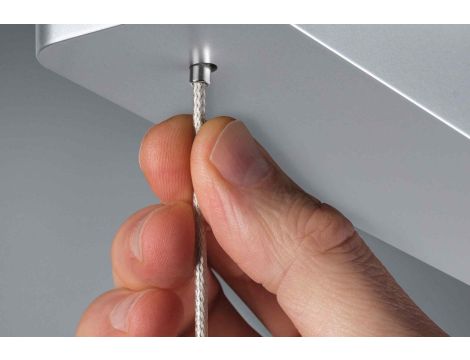 Lampa wisząca LENTO LED DIM 42W 1800lm 2700K 230V chrom matowy  / aluminium - 6