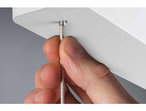 Lampa wisząca LENTO LED DIM 42W 1800lm 2700K 230V biały / aluminium - 5