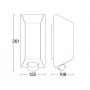 Oprawa elewacyjna z czujnikiem ruchu i zmierzchu STEINEL L30 S PIR max.60W E27 IP44 230V antracyt / tworzywo sztuczne - 5