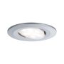 Zestaw opraw do wbudowania CALLA LED 3x5W 400lm okrągła wychylna 3000/4000/6500K IP65 230V chrom matowy - 4