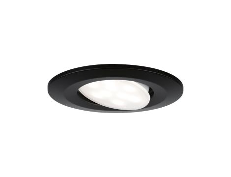Zestaw opraw do wbudowania CALLA LED 3x5W 400lm okrągła wychylna 3000/4000/6500K IP65 230V czarny matowy