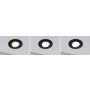 Zestaw opraw do wbudowania CALLA LED 3x5W 400lm okrągła wychylna 3000/4000/6500K IP65 230V czarny matowy - 5