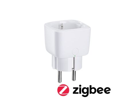 Adapter wtyczka SH Zigbee Smart 230 V 10A max 2300W biały / tworzywo sztuczne