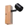 Oprawa ścienna  ARVID E27 max.1x20W E27 230V czarny / drewno - 3