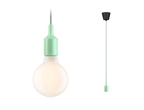 Lampa wisząca KETIL Neordic E27 max. 60W IP20 230V jasnozielony / tworzywo sztuczne