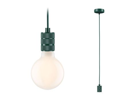 Lampa wisząca TILLA Neordic E27 max. 60W IP20 230V ciemnozielony / metal
