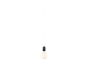 Lampa wisząca z wyłącznikiem TILLA Neordic E27 max. 20W IP20 230V czarny / metal - image 2