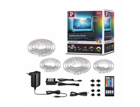 Zestaw taśma LED TV65 cali MaxLED 250 RGBW+ 22W 430cm 230/24V - 8