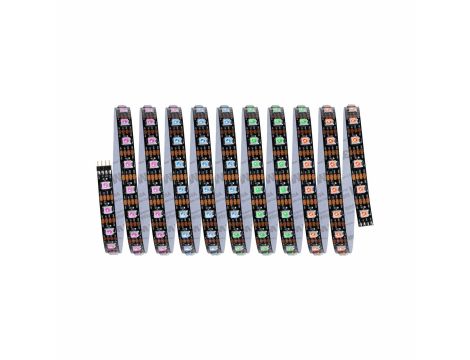 Kompletny zestaw taśma DYNAMIC LED RGB+ 5W 3M IP20 60LED/m 10VA 230V/12V DC biały / tworzywo sztuczne - 3