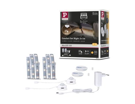 MaxLED 250 Night Comfort zestaw dwustronny 2x1m 2x4W 2x300lm 60LEDs/m 2700K 24VA - 6
