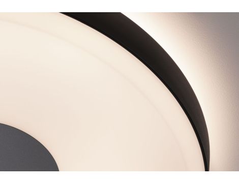 Plafoniera PURIC PANE LED 22W 400 mm 3-STEP DIM 2600lm / 400lm 2700K 230V  czarny / szary / metal - 2