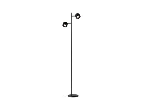 Lampa podłogowa PURIC PANE LED 2x3W 3-STEP DIM 2300lm 2700K 230V czarny / metal / tworzywo sztuczne