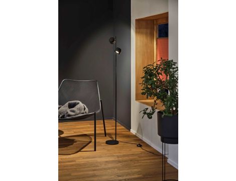 Lampa podłogowa PURIC PANE LED 2x3W 3-STEP DIM 2300lm 2700K 230V czarny / metal / tworzywo sztuczne - 6